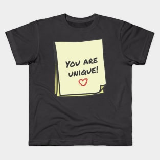 You are unique Kids T-Shirt